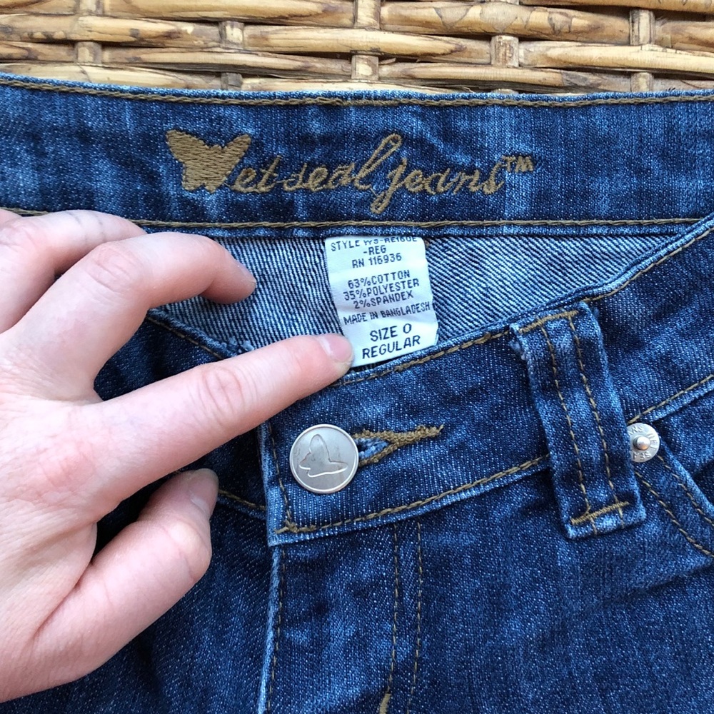 Wet Seal Dark Wash Jeans